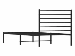 vidaxl Estructura cama sin colchón con cabecero metal 90x190 cm