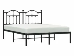 Outlet Estructura cama sin colchón con cabecero metal 140x190 cm Somier - 140X190Cm