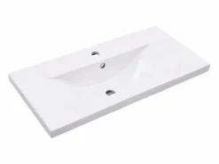 Discount Estructura de baño con lavabo incorporado hierro Estantería Sobre Inodoro