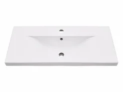 Discount Estructura de baño con lavabo incorporado hierro Estantería Sobre Inodoro