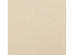 Clicnbuy Estructura de cama box spring tela color crema 140x190 cm