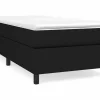 Clearance Estructura de cama box spring tela negro 90x190 cm Somier - 90X190Cm