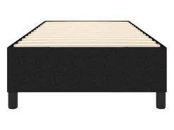 Clearance Estructura de cama box spring tela negro 90x190 cm Somier - 90X190Cm
