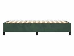 Discount Clicnbuy Estructura de cama box spring terciopelo verde oscuro 90x190 cm