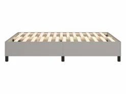 Sale Clicnbuy Estructura de cama box spring tela gris claro 140x190 cm