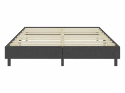 Best Clicnbuy Estructura de cama Box Spring tela gris 160x200 cm