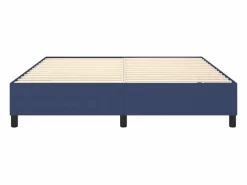 Online Clicnbuy Estructura de cama box spring tela azul 160x200 cm