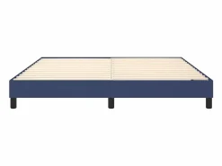 New Clicnbuy Estructura de cama box spring tela azul 180x200 cm