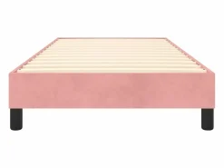 Sale Clicnbuy Estructura de cama box spring terciopelo rosa 100x200 cm