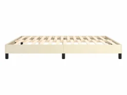 Discount Estructura de cama box spring cuero sintético 160x200 cm Somier - 160X200Cm