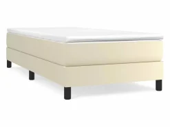 Best Estructura de cama box spring cuero sintético 90x190 cm Somier - 90X190Cm|Somier Tapizado