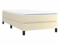 Best Estructura de cama box spring cuero sintético 90x190 cm Somier - 90X190Cm|Somier Tapizado