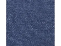 Clicnbuy Estructura de cama box spring tela azul 140x200 cm