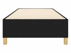 Hot Clicnbuy Estructura de cama box spring tela negro 80x200 cm