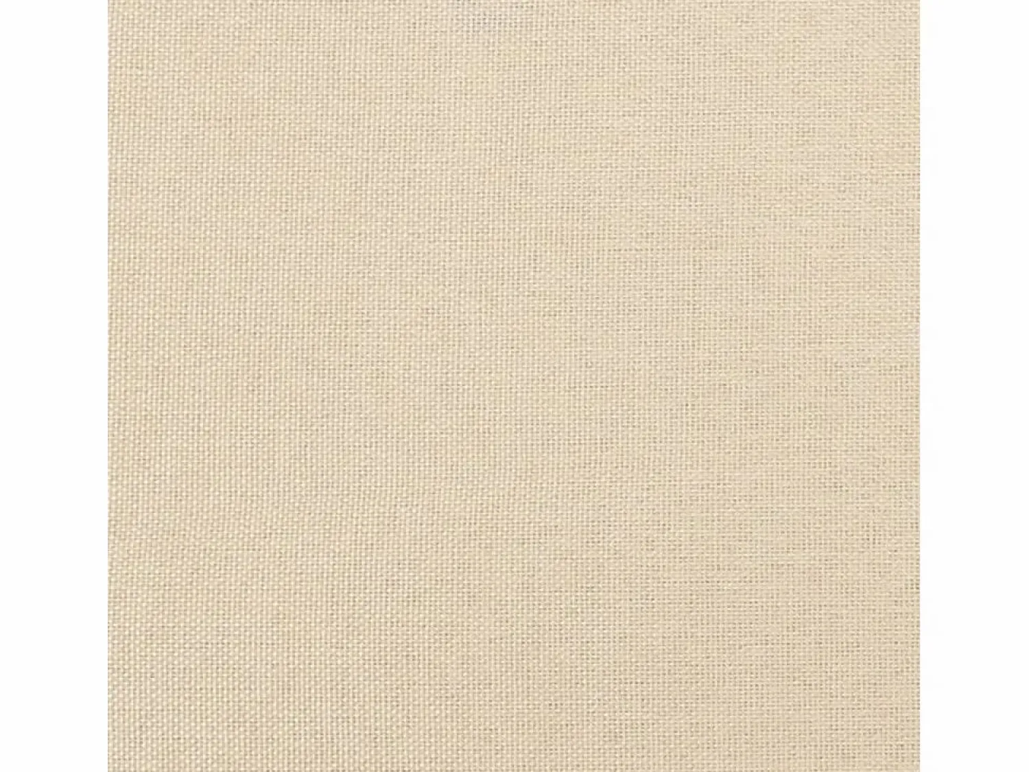 Clicnbuy Estructura de cama box spring tela color crema 90x200 cm