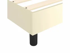 Hot Estructura de cama box spring cuero sintético 80x200 cm Somier Tapizado