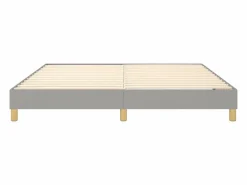 Hot Clicnbuy Estructura de cama box spring tela gris claro 180x200 cm