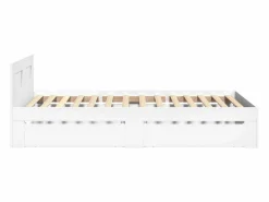 vidaxl Estructura de cama con cabecero sin colchón 100x200 cm
