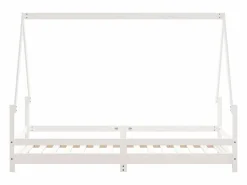 Best vidaxl Estructura de cama para niños madera de pino 90x190 cm Blanco
