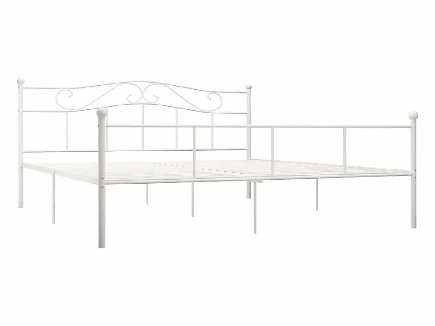 Outlet Estructura de cama sin colchón metal 180x200 cm Somier - 180X200Cm