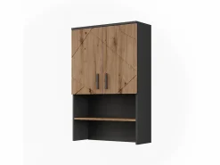 Clearance Estructura para mueble de lavadora antracita/artisan 68x30x103.5 irma Mueble Para Lavadora