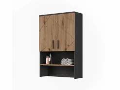 Clearance Estructura para mueble de lavadora antracita/artisan 68x30x103.5 irma Mueble Para Lavadora