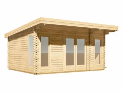 EXPERTLAND Estudio / oficina de jardín de madera 24,4 m² - Espesor 40 mm - ARBORIA