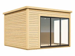 EXPERTLAND Estudio / oficina de jardín de madera 14,7 m² - Espesor 45 mm - SYLVANA