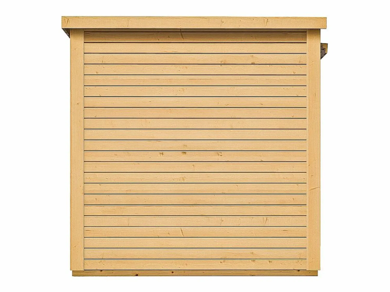 Online EXPERTLAND Estudio / oficina de jardín de madera 10,2 m² - Espesor 45 mm - SYLVANA Color natural claro