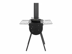 Online Estufa de Leña Portátil SucceBuy, 262 cm, Estufa de Camping para Barbacoa con Tubos para Exteriores Brasero