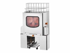 Exprimidor de Jugo de SucceBuy Extractorde Jugo de Comercial 120 W, Exprimidor de Cítricos en Acero Inoxidable con Caja de Filtro Extraíble