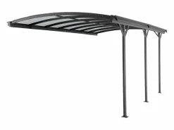 EXPERTLAND Extensión para cenador de aluminio - 1 coche - 15,15 m² - - BARESA