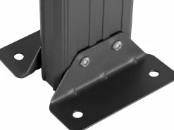 EXPERTLAND Extensión para cenador de aluminio - 1 coche - 15,15 m² - - BARESA