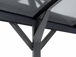 EXPERTLAND Extensión para cenador de aluminio - 1 coche - 15,15 m² - - BARESA
