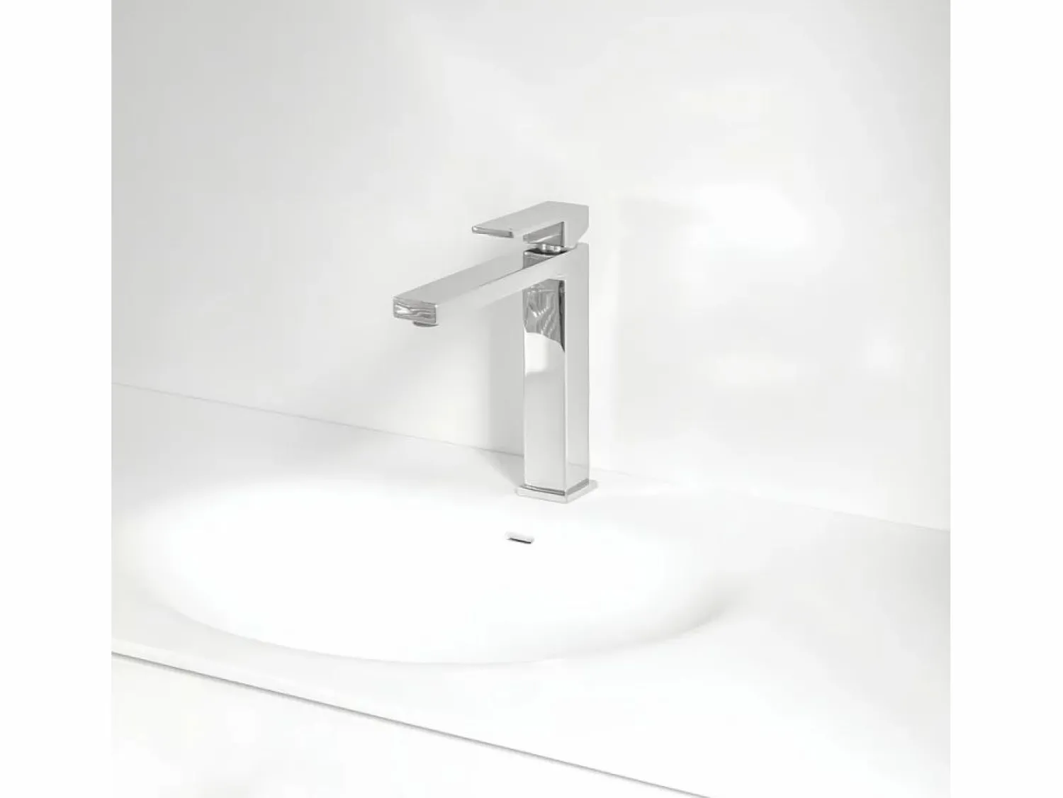 Hot Fangolo grifo mezclador alto cromado para lavabo Grifo