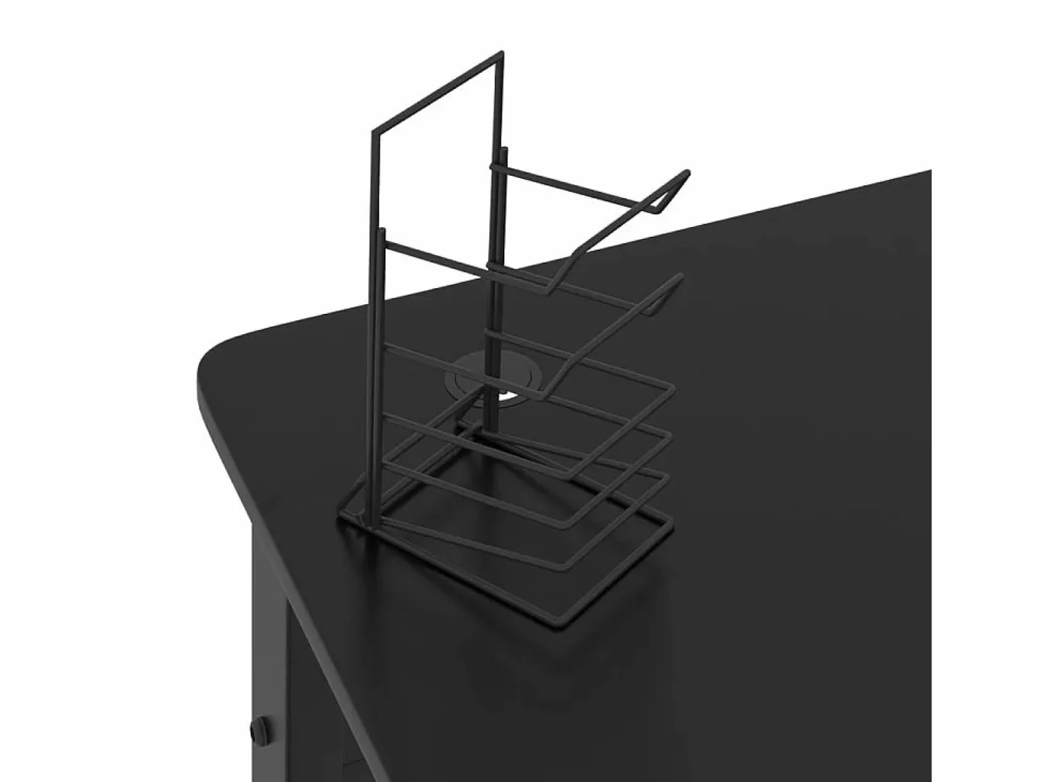 Best Garden Furniture Faril Escritorio gaming con patas en forma de K 90x60x75 cm Negro