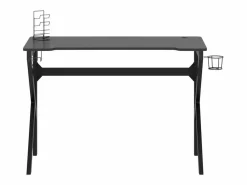 Faril Escritorio gaming con patas en forma de K 110x60x75 cm Mesa Gaming