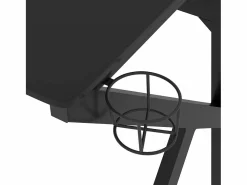 Faril Escritorio gaming con patas en forma de K 110x60x75 cm Mesa Gaming