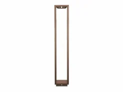 Outlet Farol Solar para el Hogar Corten LED 100cm 2.2w Batería IP54 Azafrán Marru00f3n
