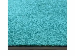New Felpudo lavable cian 90x120 cm ES235637 Azul