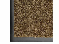 Felpudo lavable marrón 90x150 cm ES145504