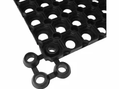 Online Felpudo rectangular de goma 40x60 cm ES962253 Negro