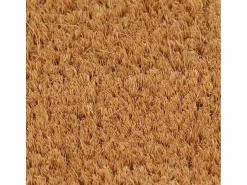 Felpudo semicircular de fibra de coco natural 60x90 cm ES786191