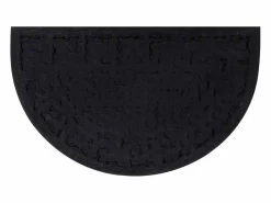 Discount Felpudo semicircular de goma y fibra de coco 45x75 cm ES926673 Marru00f3n