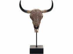 Discount Figura decorativa de pie cráneo de vaca -D30 Estatua