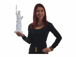 Clearance MCW Figura decorativa Estatua de la Libertad Blanco