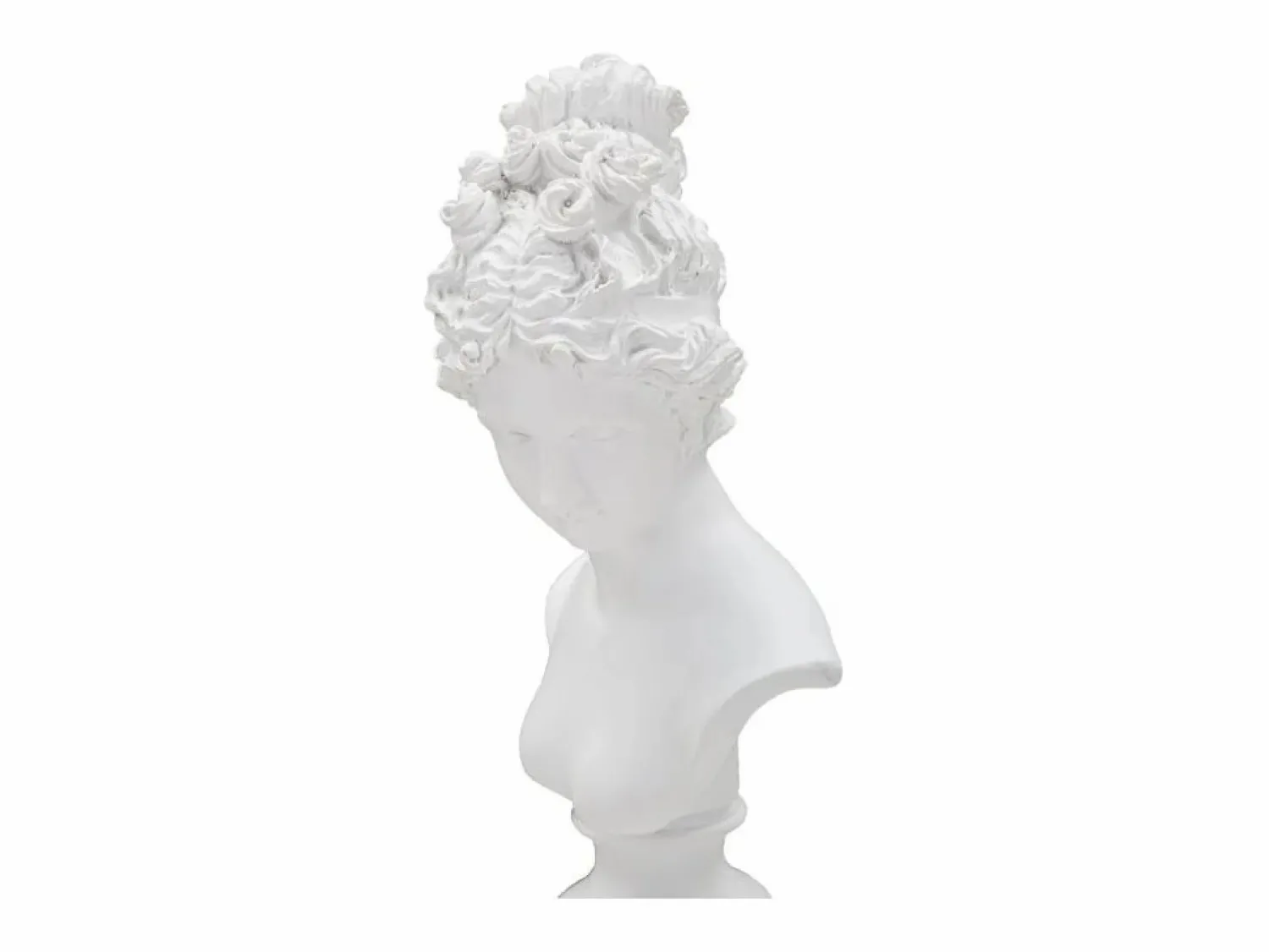 Best Figura escultura busto clásica de mujer en resina blanca Era Estatua