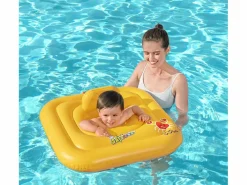 Clearance Flotador Hinchable para Bebés de 1 a 2 años Swin Safe 72x24 cm con Asiento Incluido Color Deportes Náuticos