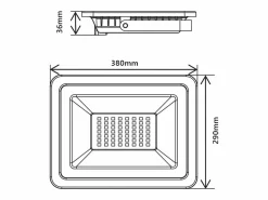 Clearance Foco LED 200-265 V CA 100 W 4000 K Blanco