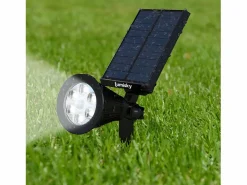 New Lumisky Foco solar 200LM SPIKY Negro